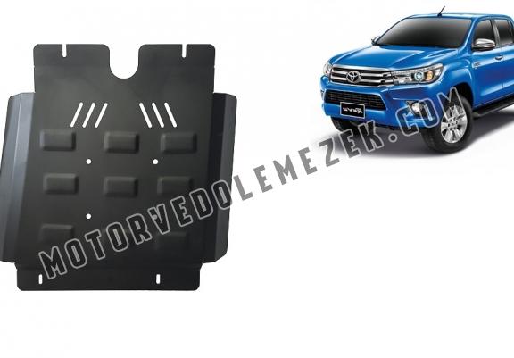 Acél kapcsolószekrény védőlemez Toyota Hilux Revo