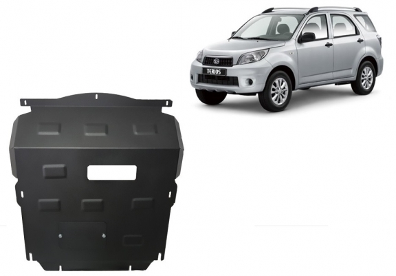 Acél motor, hűtő védőlemez Daihatsu Terios