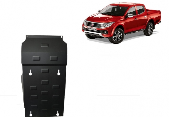 Acél üzemanyagtartály védőlemez Fiat Fullback