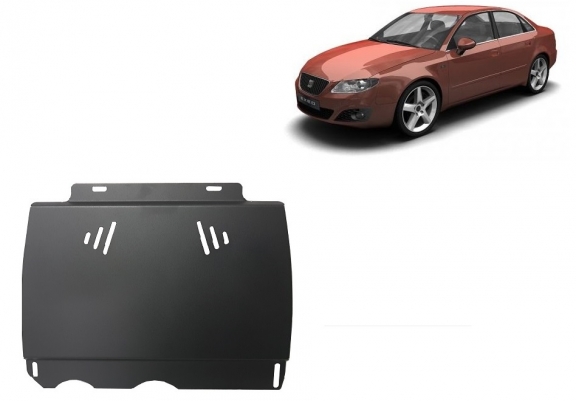 Acél kapcsolószekrény védőlemez Seat Exeo - Kézi váltós