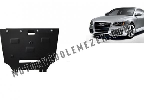 Acél kapcsolószekrény védőlemez Audi A5