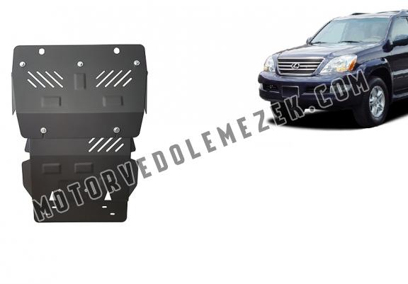 Acél motor, hütő védőlemez Lexus GX