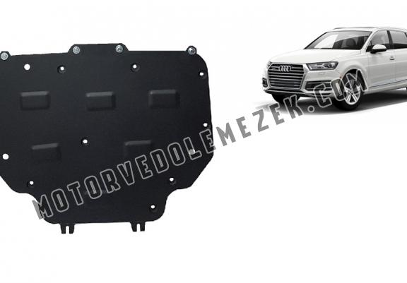 Acél kapcsolószekrény védőlemez Audi Q7