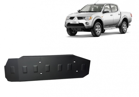 Acél üzemanyagtartály védőlemez Mitsubishi L 200