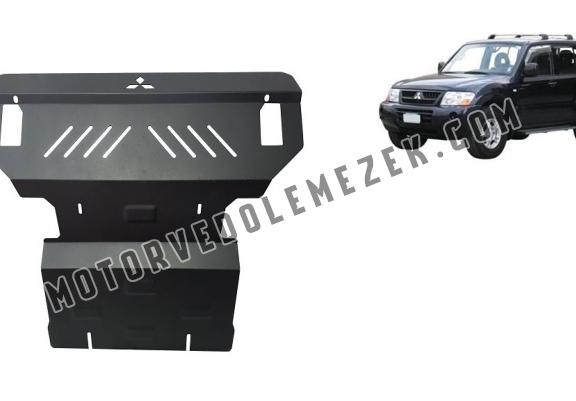 Acél motor, hütő védőlemez Mitsubishi Pajero 3 (V60, V70)