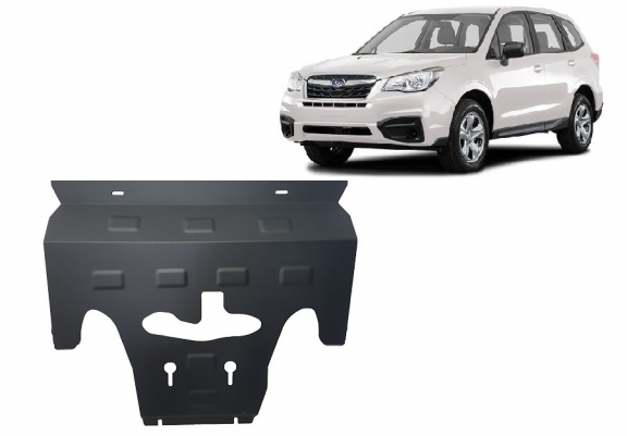 Acél motor, hűtő védőlemez Subaru Forester 4