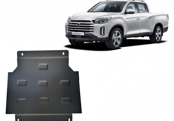 Acél kapcsolószekrény védőlemez Ssangyong Musso Grand
