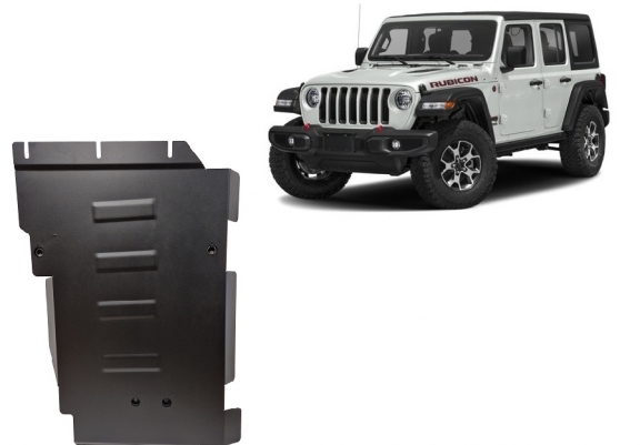 Acél kapcsolószekrény védőlemez Jeep Wrangler