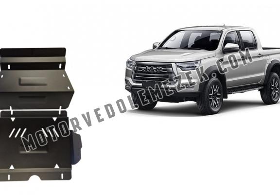 Acél motor, hütő védőlemez Jac T8