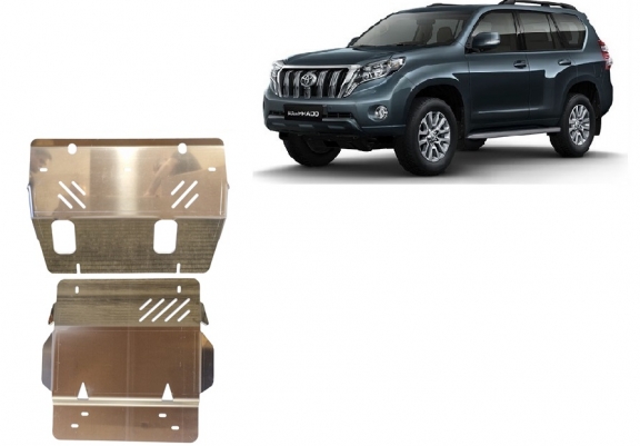 Motor, karter- védő Alumíniumlemez Toyota Land Cruiser 150