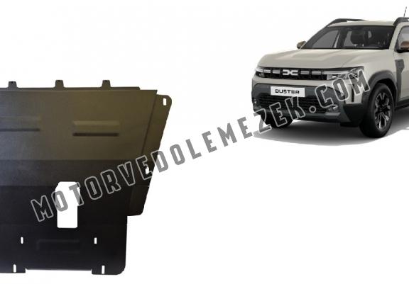 Acél motor, kapcsolószekrény védőlemez Dacia Duster - 4x2