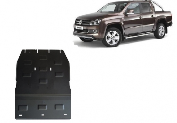 Acél kapcsolószekrény, differenciálmű védőlemez Volkswagen Amarok V6 automat