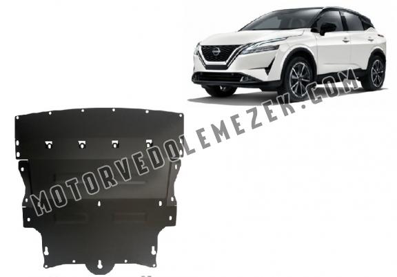Acél motor, kapcsolószekrény, hütő védőlemez Nissan Qashqai J12