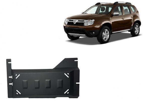 Acél részecskeszűrő védőlemez Dacia Duster
