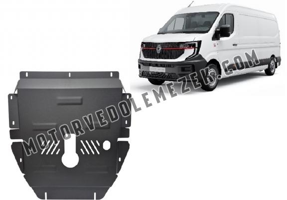 Acél motor, sebbeségváltó, hütő, első lökhárító védőlemez Renault Master