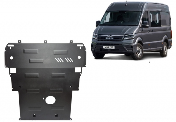 Acél motorvédő lemez Man TGE