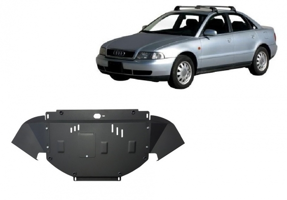 Acél motor, hűtő védőlemez Audi A4 B5