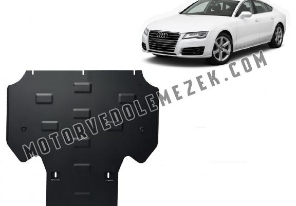 Acél kapcsolószekrény védőlemez Audi A7