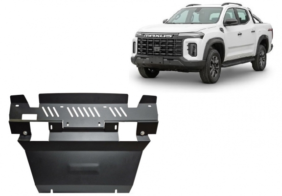 Acél motor-, hűtő védőlemez Maxus T60 Max