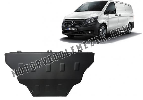 Acél motor, kapcsolószekrény, hütő védőlemez Mercedes Vito W447