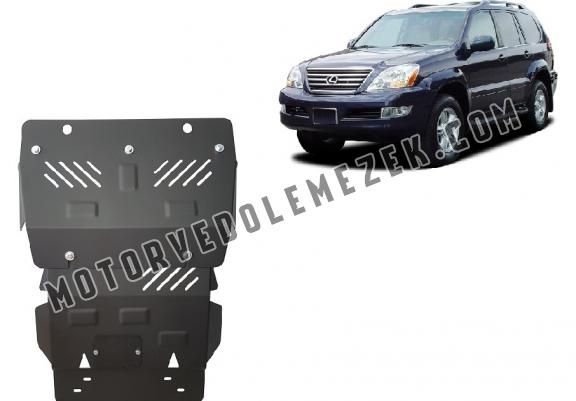 Acél motor, hütő védőlemez Lexus GX
