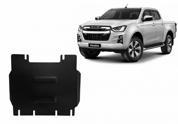 Motor, karter- védő acéllemez Isuzu D-Max