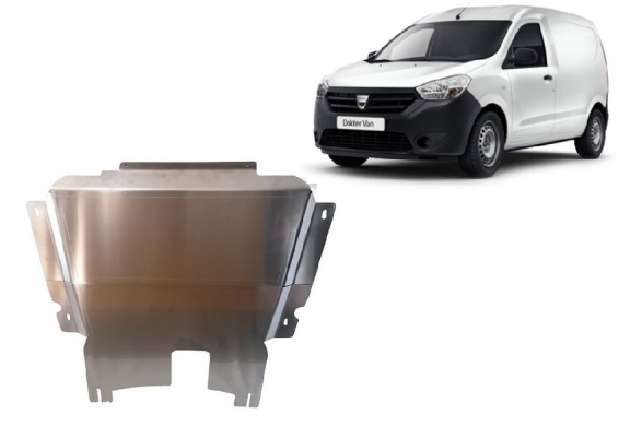 Aluminium motor, kapcsolószekrény védőlemez DACIA DOKKER