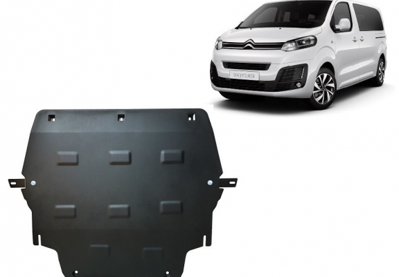 Acél motor, kapcsolószekrény, hűtő védőlemez Citroen Spacetourer