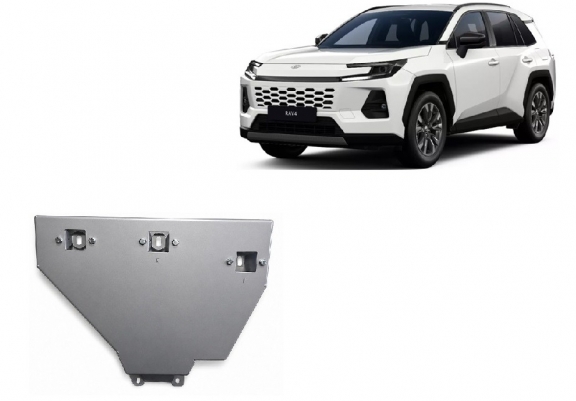 Alumínium differenciálmű védőlemez Toyota Rav4
