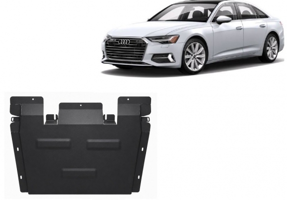 Acél kapcsolószekrény védőlemez Audi A6