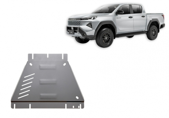 Alumínium kapcsolószekrény védőlemez Toyota Hilux
