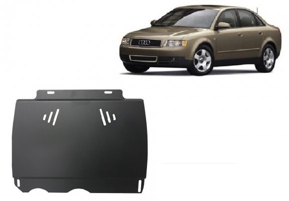 Acél kapcsolószekrény védőlemez Audi A4 B6 - Kézi váltós