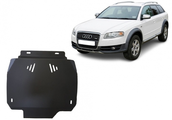 Acél kapcsolószekrény védőlemez Audi A4 B7 All Road
