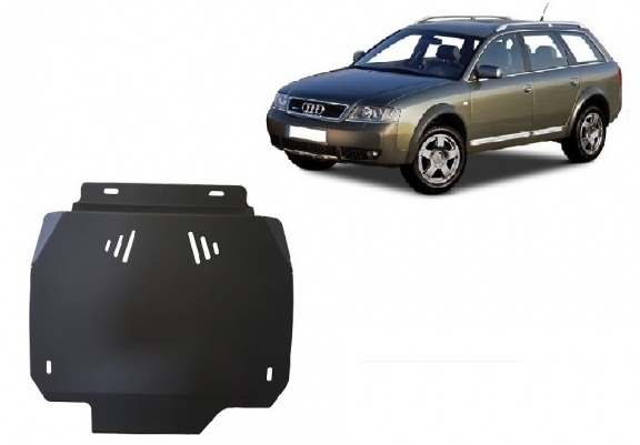 Acél kapcsolószekrény védőlemez Audi Allroad -Automata váltós
