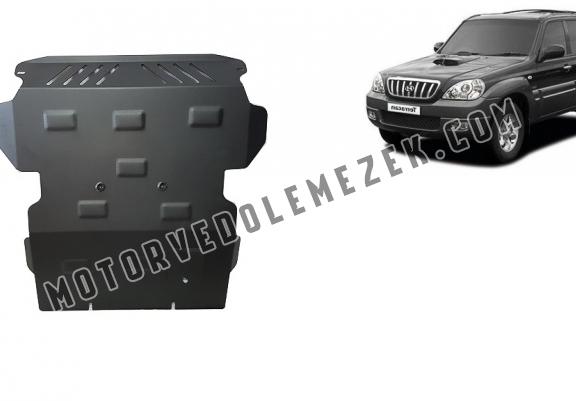 Acél motor, hütő védőlemez Hyundai Terracan