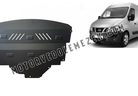 Acél motor, sebbeségváltó, hütő, első lökhárító védőlemez Nissan NV400