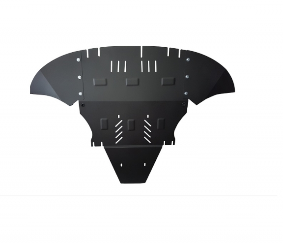 Acél motor, sebességváltó, hűtő, első lökhárító védőlemez Audi Allroad 2 - oldallal