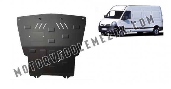 Acél motor, kapcsolószekrény, hütő védőlemez Nissan Interstar