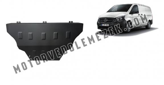 Acél motor, kapcsolószekrény, hütő védőlemez Mercedes V-Classe W447 4x2, 1.6 D