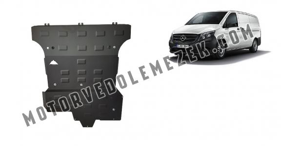 Acél motor, kapcsolószekrény védőlemez  Mercedes Vito W447