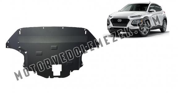 Acél motor, sebbeségváltó, hütő, első lökhárító védőlemez Hyundai Kona