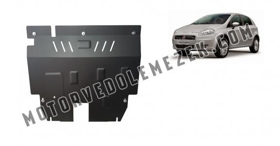 Acél motor, kapcsolószekrény, hütő védőlemez Fiat Punto