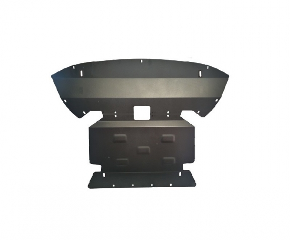 Acél motor, hűtő, első lökhárító védőlemez Mercedes GLC X253