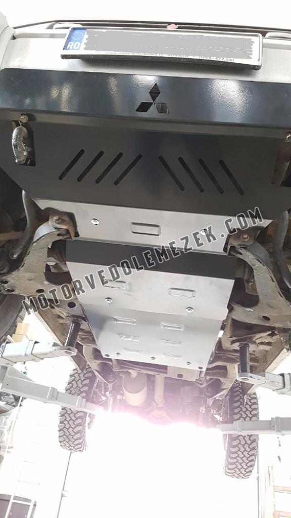 Acél kapcsolószekrény védőlemez Mitsubishi Pajero 4 (V80, V90)