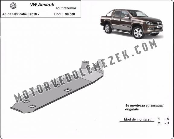Steel fuel tank skid plate  for Volkswagen Amarok