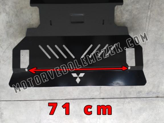 Acél motor, hütő védőlemez Mitsubishi Pajero 3 (V60, V70)