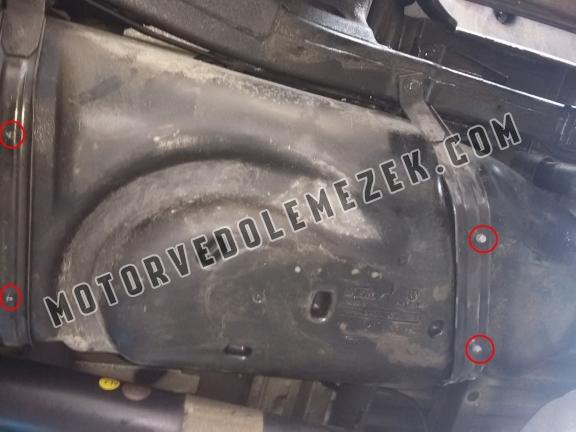 Steel fuel tank skid plate  for Volkswagen Amarok