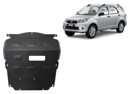 Acél motor, hűtő védőlemez Daihatsu Terios