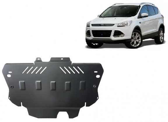 Acél motor, kapcsolószekrény védőlemez Ford Kuga