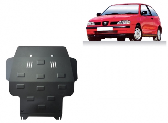 Acél motor, kapcsolószekrény, hűtő védőlemez Seat Ibiza